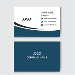 business card design template corporate 