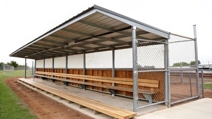 Baseball Dugout Shelter