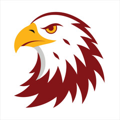 Fototapeta premium eagle head vector illustration