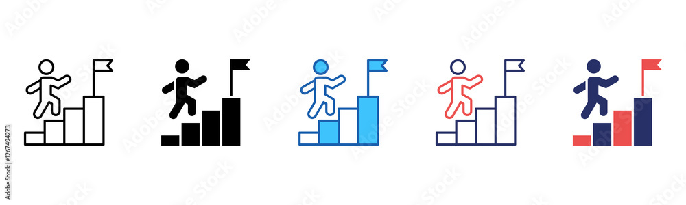 Poster Challenge icon sheet multiple style collection