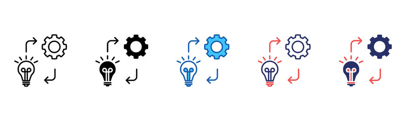 Implement icon sheet multiple style collection