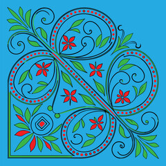 Styled ornamental art