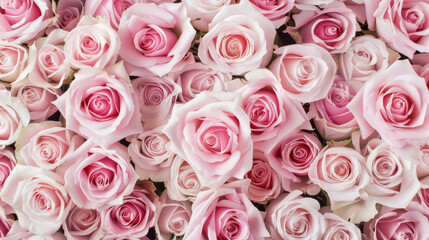 pink roses background