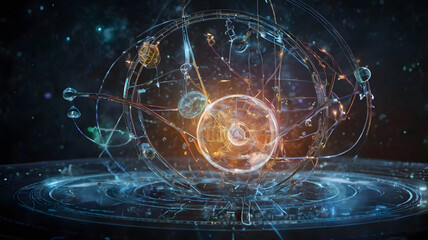 planet with space