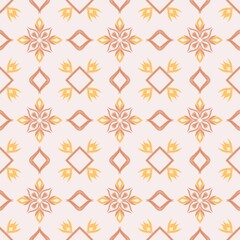 seamless pattern with flowers