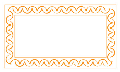 Vector frame for text