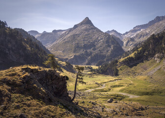 Majestic Landscapes of Posets-Maladeta Natural Park in the Spanish Pyrenees