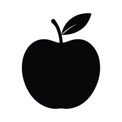 vector illustration of an apple