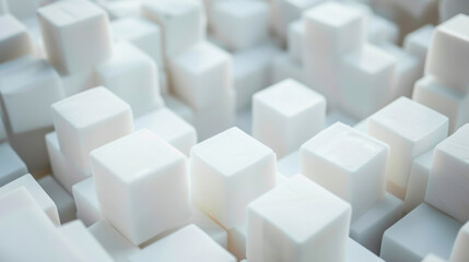 random shifted cube background