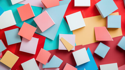 random shifted cube background