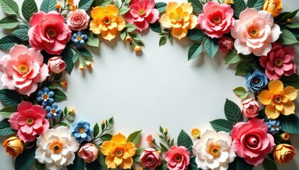 Obraz premium Vintage-inspired artificial flower wall in a classic style with intricate details and patterns, artificial flowers, decorative elements, vintage decor