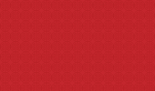 Chinese Red Pattern Background for wallpaper or backdrop
