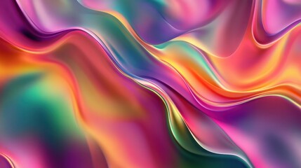 Obraz premium An abstract wavy psychedelic background image.