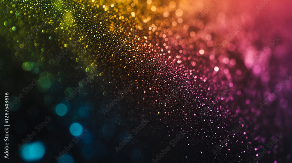 Poster vibrant colors dance in a mesmerizing display of light and texture during a creative art experiment