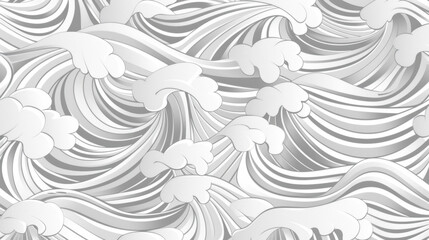 seamless wave pattern