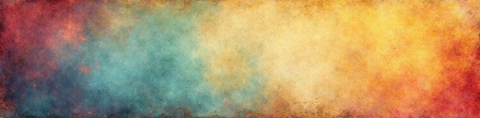 Obraz premium Weathered paper texture with creases and tears, aged paper, distressed texture, worn paper