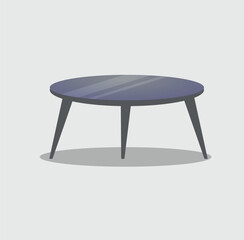 wooden table isolated on white