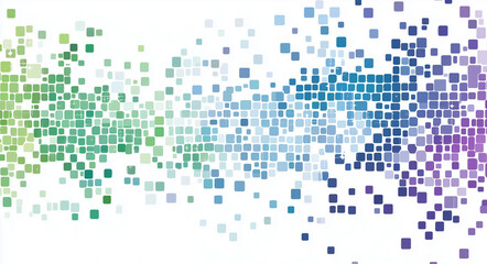 Wallpaper backround with colored squares