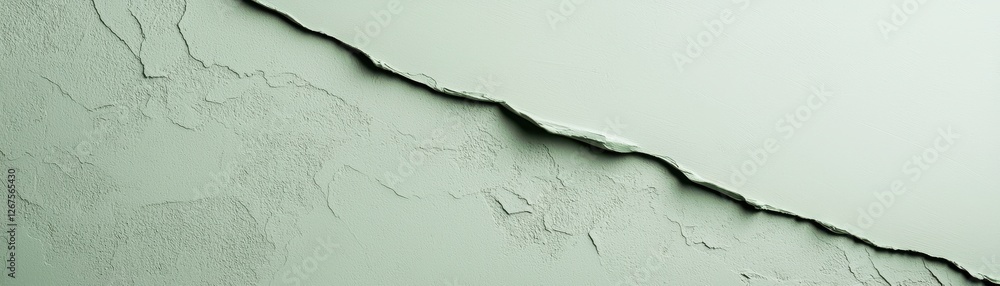 Poster abstract texture with subtle variations in green and cracks creating a minimalist composition for cr