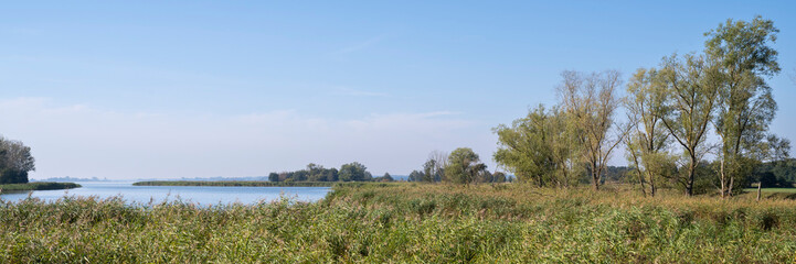 Landschaft am Achterwasser, Koserow, Insel Usedom, Ostsee, Mecklenburg-Vorpommern, Deutschland,...