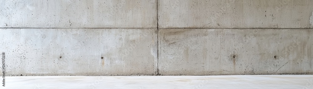 Poster smooth gray concrete wall background with subtle texture suitable for modern design and minimalist a