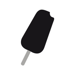 chocolate ice cream vector icon
