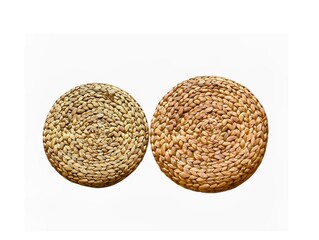The white background in the picture is a pattern of a basket-like bag with handles and beautiful...