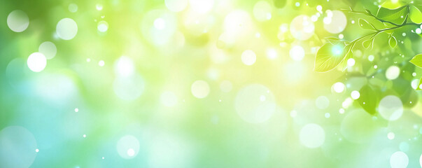 Fototapeta premium Fresh green plants as a background for own designs