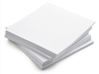 Paper isolated on white background