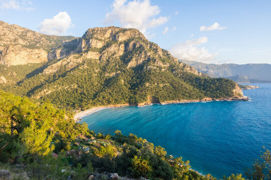 Butterfly valley beach near Fethiye, Turkey
