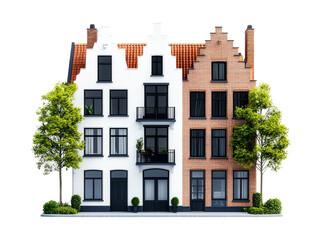 vector illustration of building