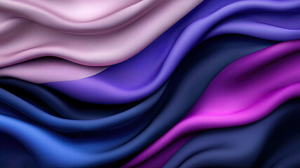 Velvet twilight color blend with rich purples and deep pinks