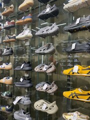 shoe display store