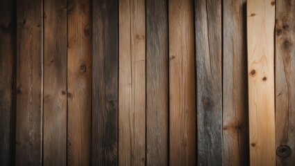 Obraz premium Wooden boards background featuring a natural texture with varied tones suitable for rustic and contemporary design themes.