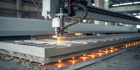 Advanced Laser Cutting Technology in Modern Manufacturing Facility