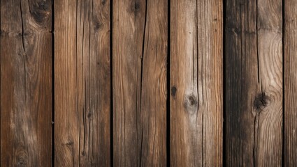 Fototapeta premium Natural wooden texture with varying shades of brown creating a rustic and warm backdrop suitable for various design applications.