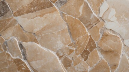 Fototapeta premium Beige marble stone texture with natural veining suitable for backgrounds and design elements in architecture and interior decoration.