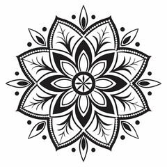 abstract floral pattern