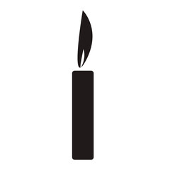 candle vector icon