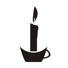candle vector icon