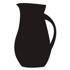 jug glass vector icon