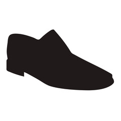 man shoes vector icon