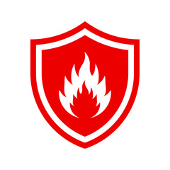 Fire shield icon