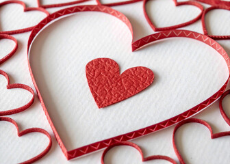 Designed for greeting invitations, likely for Valentine's Day, Women&rsquo;s Day, or Mother's Day celebrations.