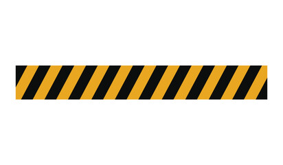 caution yellow stripe warning safety design vector template