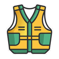 safety jacket illustration