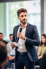 portrait of a confident businessman