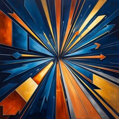 abstract background with rays