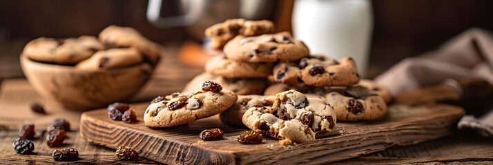 Scrumptious Raisin Cookies Fresh From The Oven - The Joy of Homemade Baking