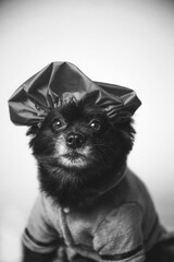 Pomeranian bath time